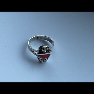 Peruvian Silver Ring -950